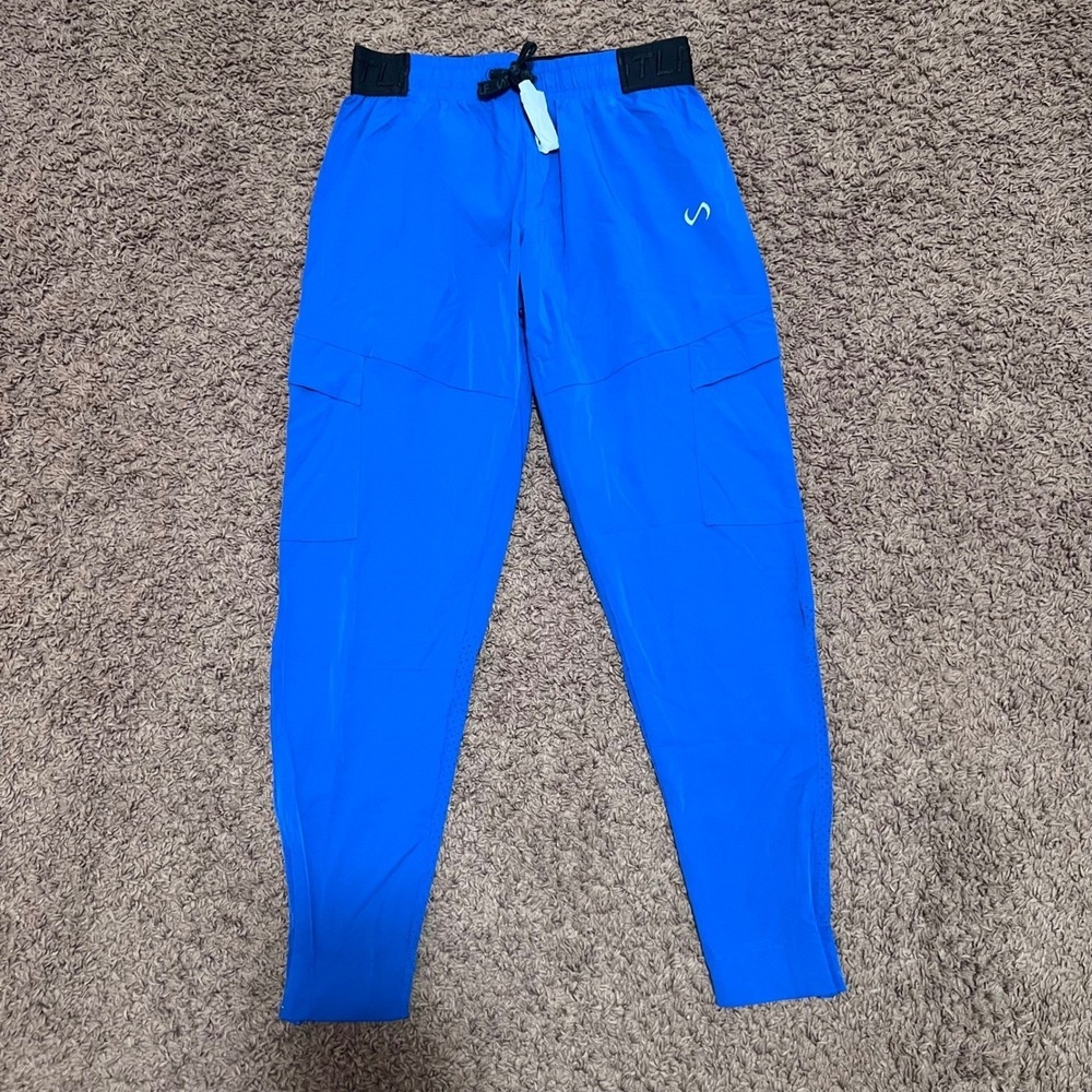 TLF Emerge Workout Jogger Cobalt Blue Women's Size Small Activewear Pants NWT - Picture 3 of 10